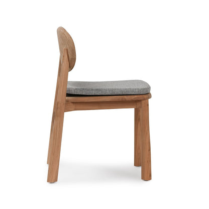 Aston Natural Teak Wood Outdoor Dining Chair