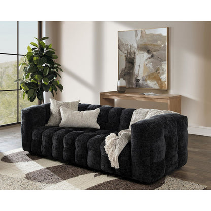 Walter Tufted Fabric Upholstered Sofa