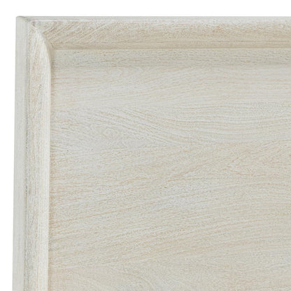 Reece Mango Wood California King Bed in White