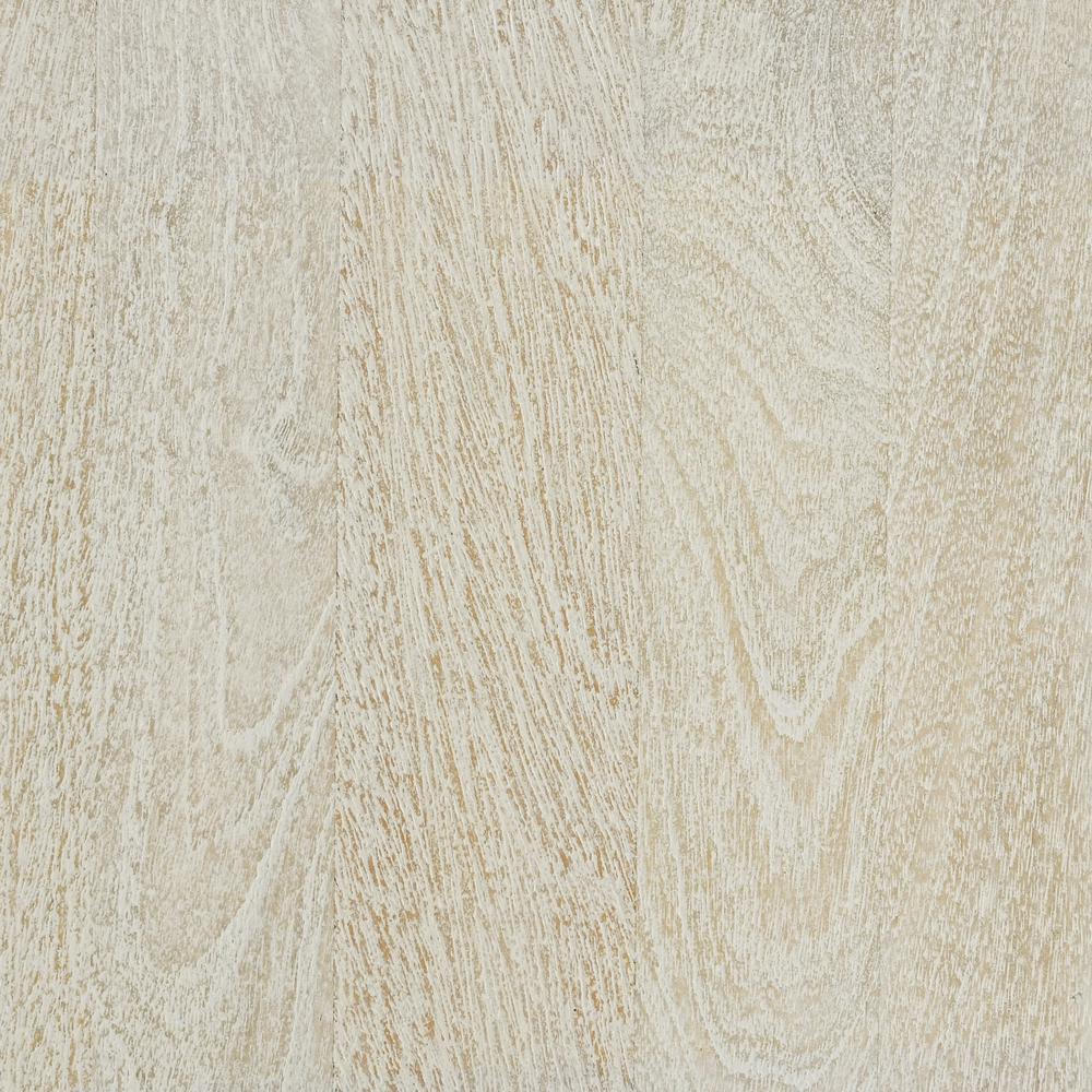 Reece Mango Wood California King Bed in White