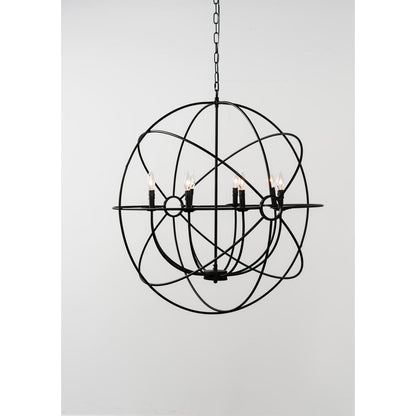 Voltaire 8-Light Globe Chandelier By Kosas Home