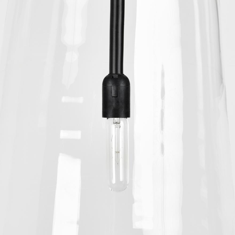 Jolee 1-Light Single Glass Pendant by Kosas Home