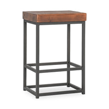 Porter Reclaimed Pine Counter stool