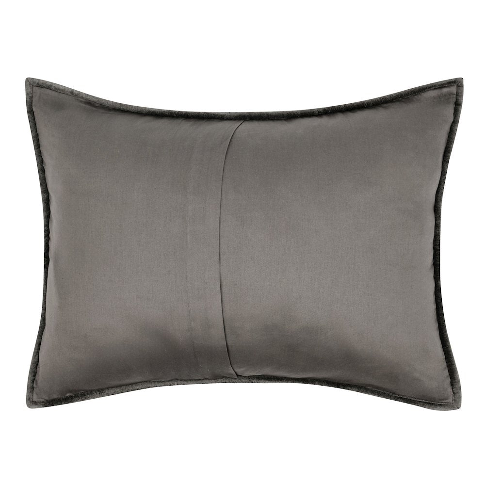 Dimitry 100% Rayon Velvet Desert Brown Standard Sham by Kosas Home