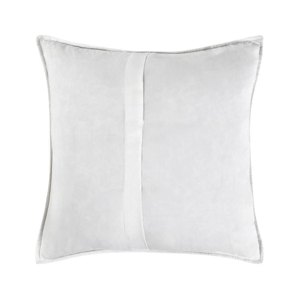 Hailee 100% Cotton White Euro Sham with Silvadur Tech by Kosas Home