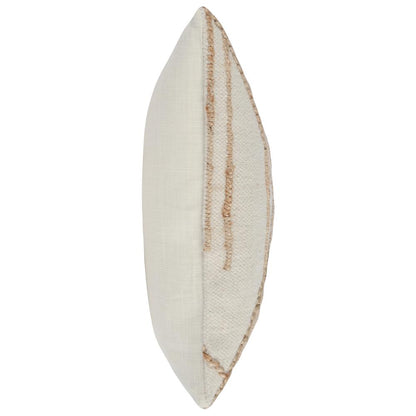 Adil 22'' Throw Pillow in Ivory by Kosas Home