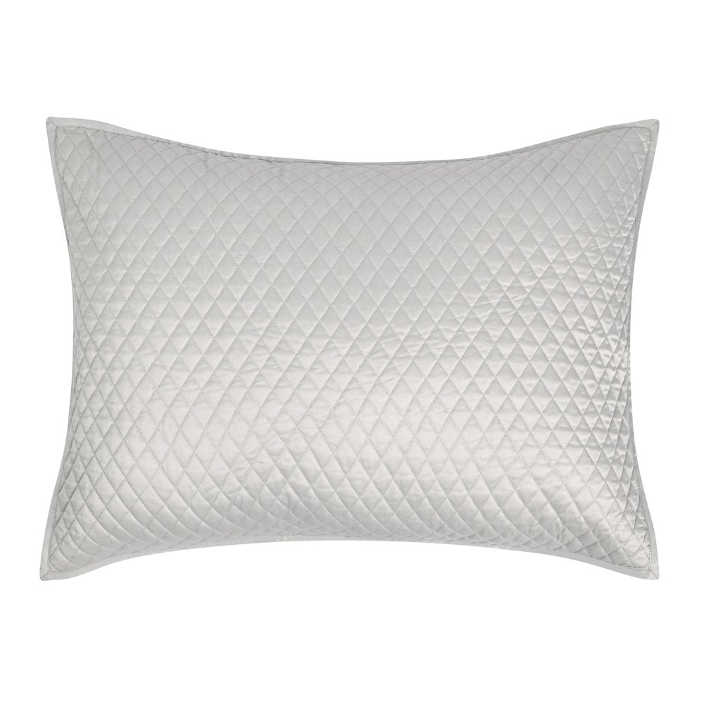 Winthrop 100% Sateen Silver Standard Sham by Kosas Home