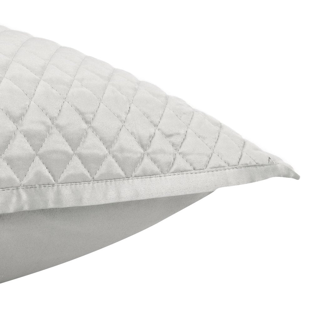 Winthrop 100% Sateen Silver Standard Sham by Kosas Home
