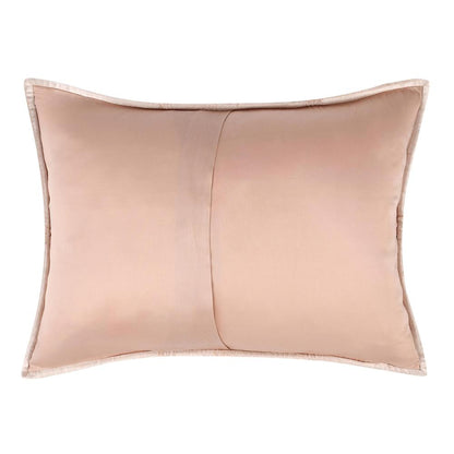 Dimitry 100% Rayon Velvet Bliss Pink Standard  Sham by Kosas Home
