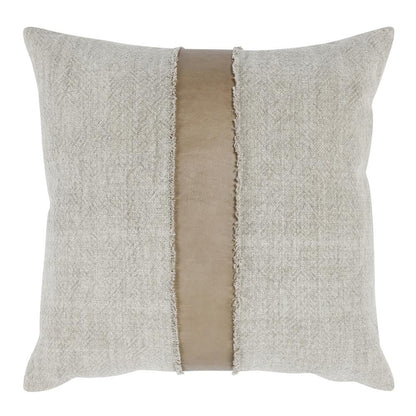 Steam 26" Throw Pillow in Natural by Kosas Home