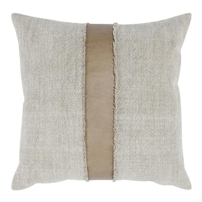 Steam 26" Throw Pillow in Natural by Kosas Home