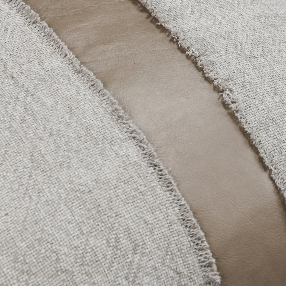 Steam 26" Throw Pillow in Natural by Kosas Home