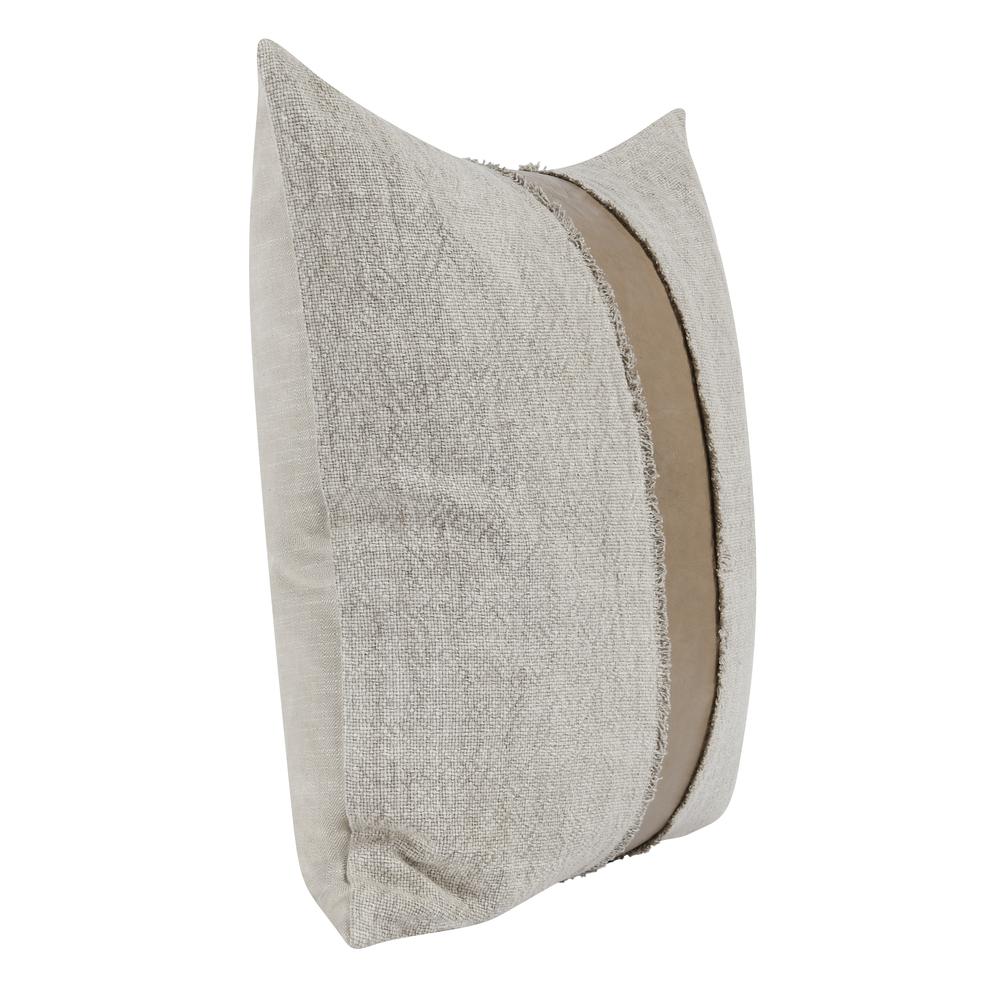 Steam 26" Throw Pillow in Natural by Kosas Home