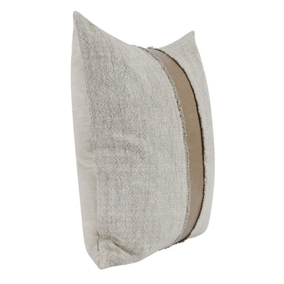 Steam 26" Throw Pillow in Natural by Kosas Home