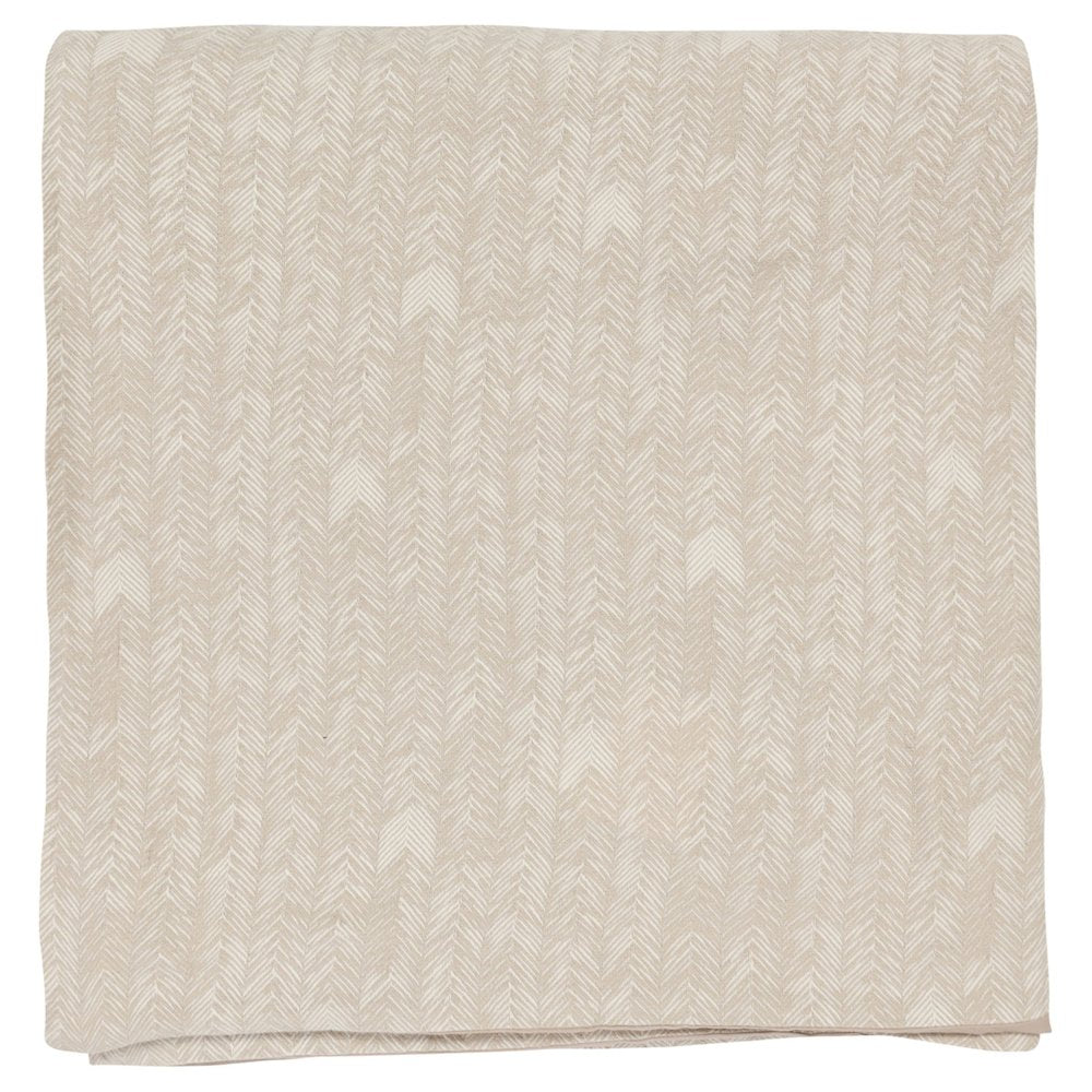 Lana 100% Cotton Embroidered Natural King Duvet by Kosas Home