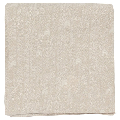 Lana 100% Cotton Embroidered Natural King Duvet by Kosas Home