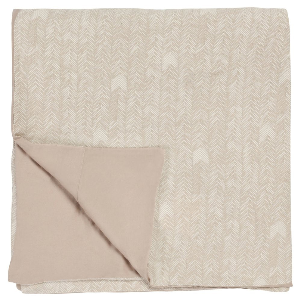 Lana 100% Cotton Embroidered Natural King Duvet by Kosas Home