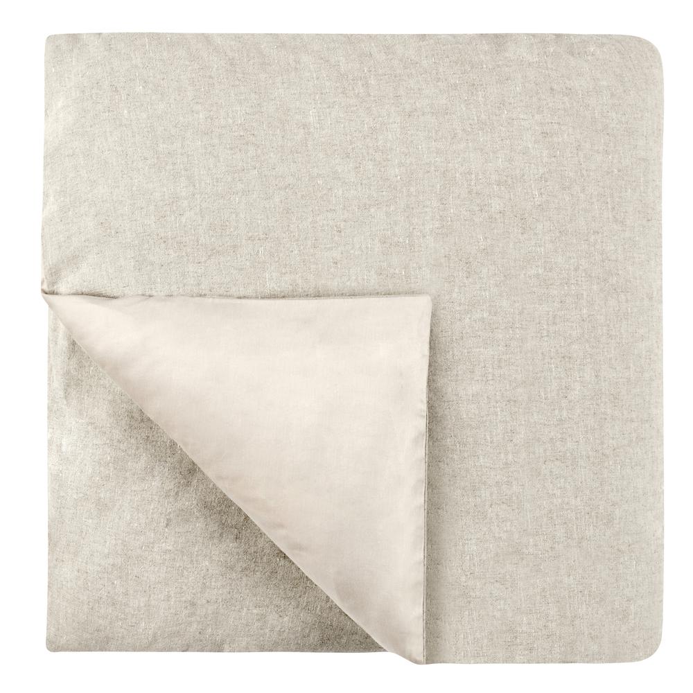 Talia Cotton Linen Blend Natural King Duvet