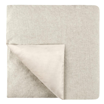 Talia Cotton Linen Blend Natural King Duvet