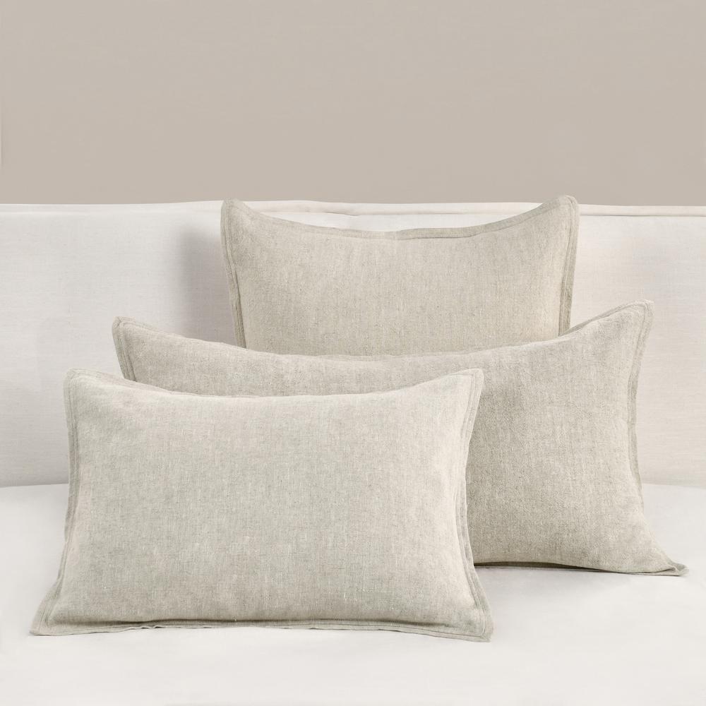Talia Cotton Linen Blend Natural King Sham