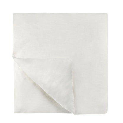 Talia Cotton Linen Blend Ivory King Duvet