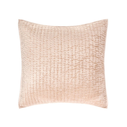 Dimitry 100% Rayon Velvet Nude Euro Sham