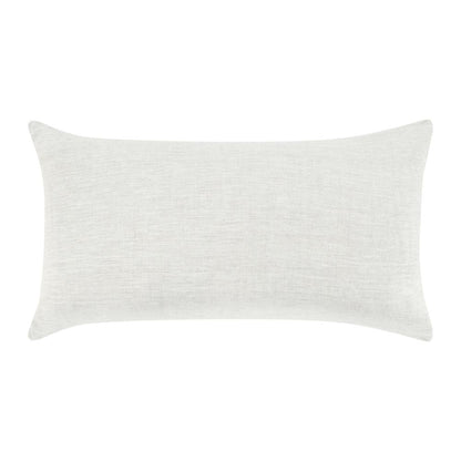 Mulberry 14"x26" Belgian Linen Blend Throw Pillow, Denim Blue
