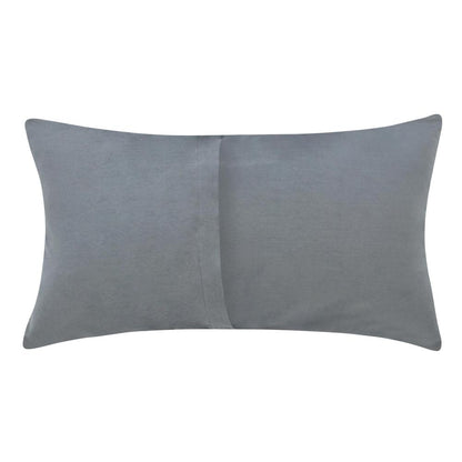 Colorman Cotton Linen Blend Fabric Marina Blue King Sham