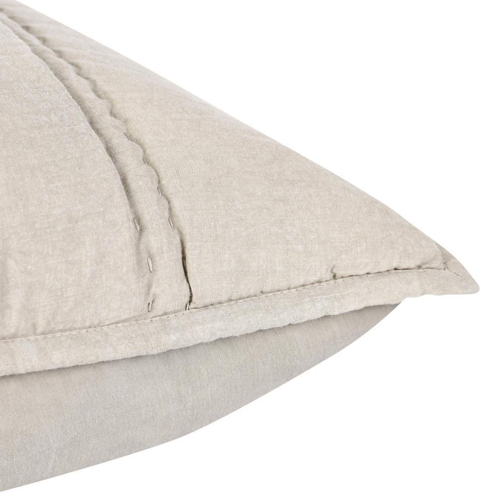 Rowen Sustainable Fabric Beige Euro Sham
