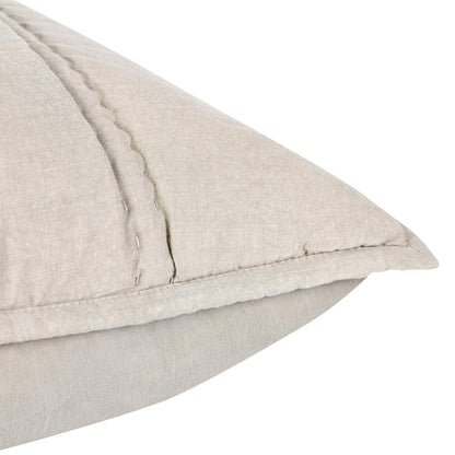 Rowen Sustainable Fabric Beige Euro Sham