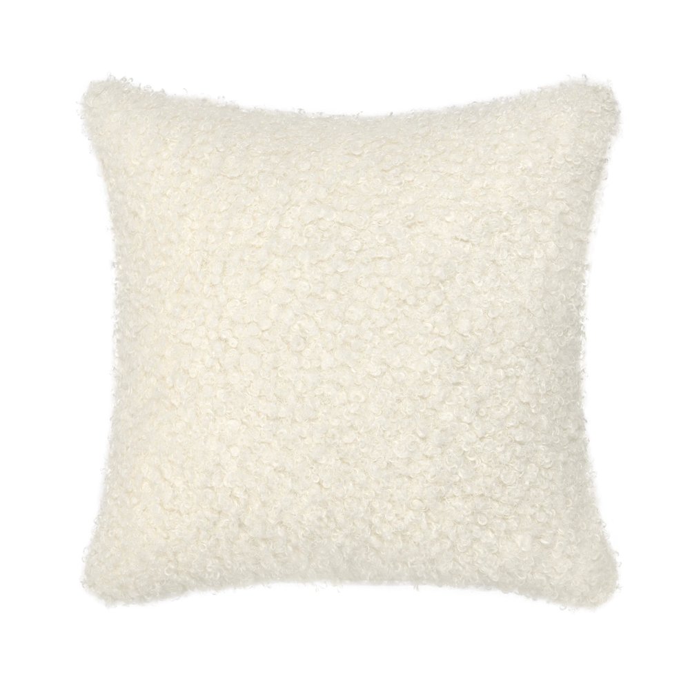Carters 22" Fabric Ivory Throw Pillow