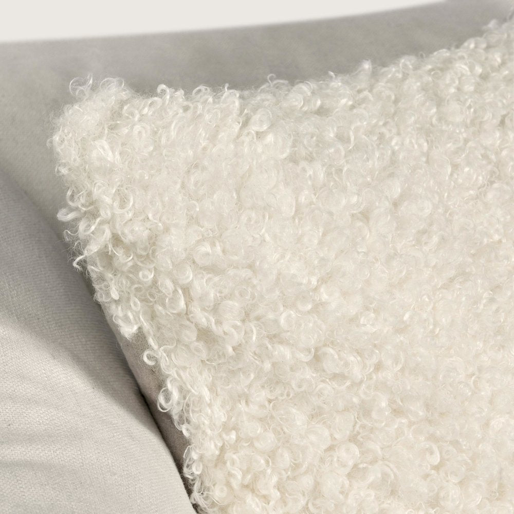 Carters 22" Fabric Ivory Throw Pillow