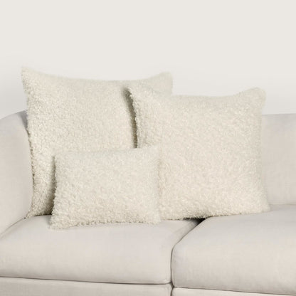 Carters 22" Fabric Ivory Throw Pillow