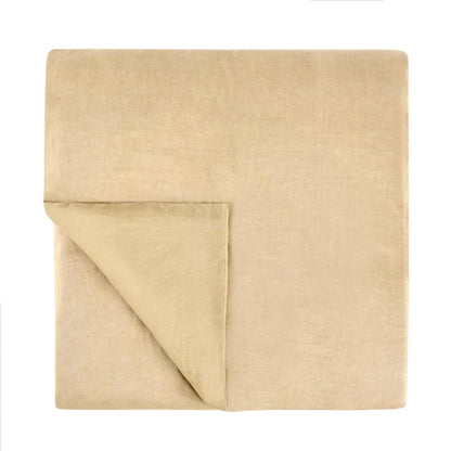 Paloma Hemp Fabric Ochre Amber King Duvet Set