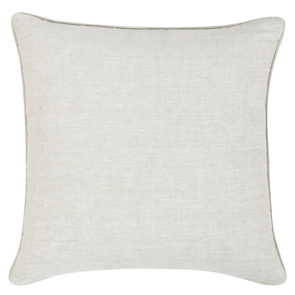 Lamia 22" Cotton Velvet Fabric Botanical Clay Throw Pillow