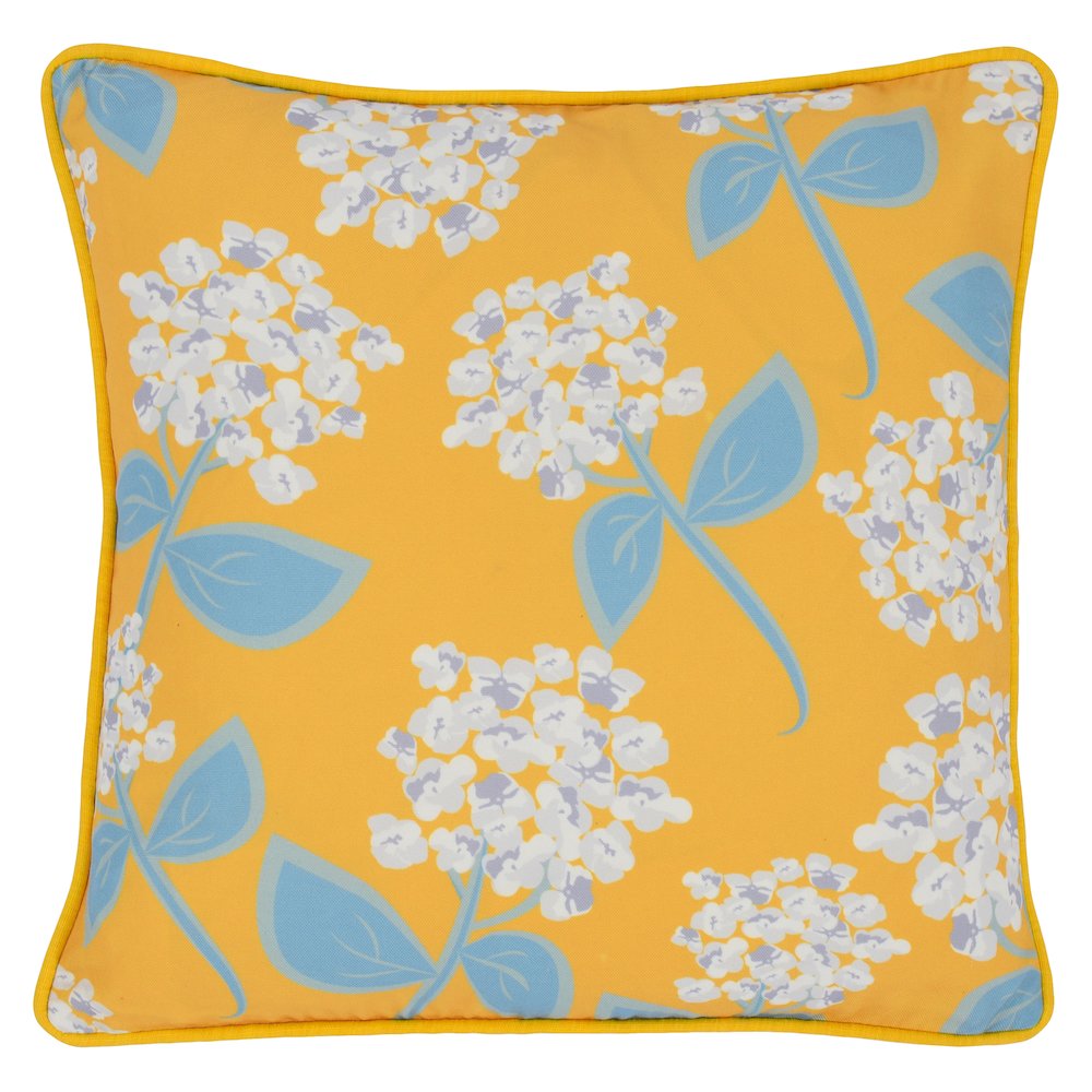 Indoor/Outdoor Roswell Yellow 18x18