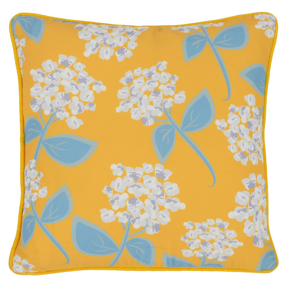 Indoor/Outdoor Roswell Yellow 18x18