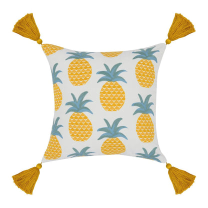 Indoor/Outdoor Sonoma Yellow Multi 18x18