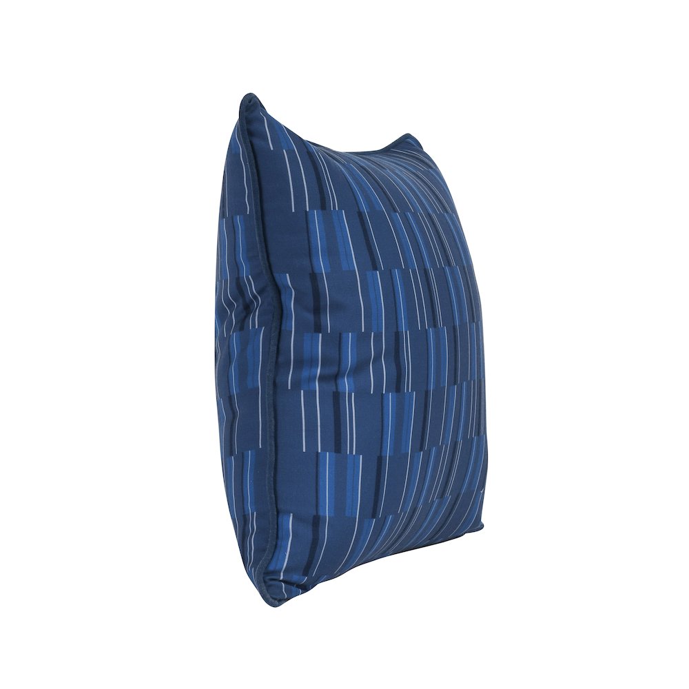 Indoor/Outdoor Nantucket Blue 22x22