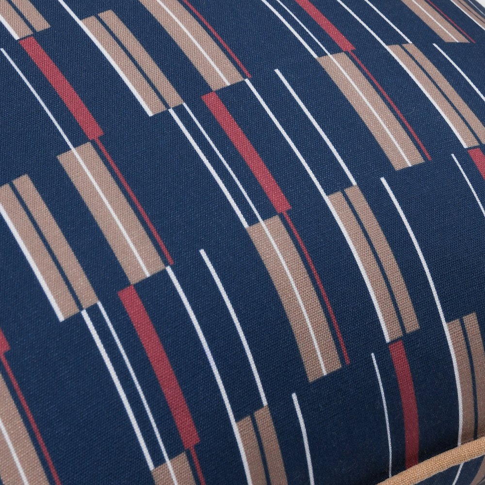 Indoor/Outdoor Nantucket Blue Multi 22x22