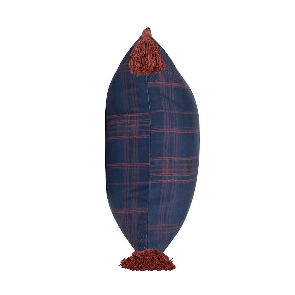 Indoor/Outdoor Cannon Dark Blue/Red 20x20