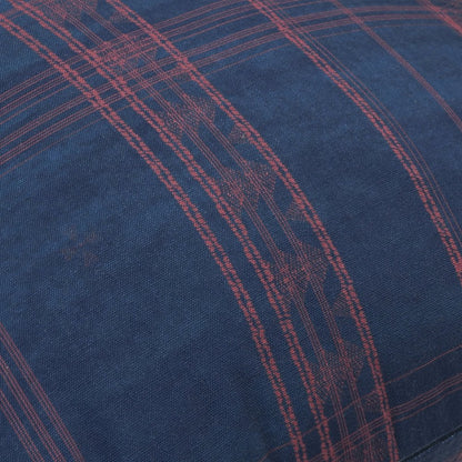Indoor/Outdoor Cannon Dark Blue/Red 20x20