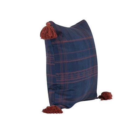 Indoor/Outdoor Cannon Dark Blue/Red 20x20