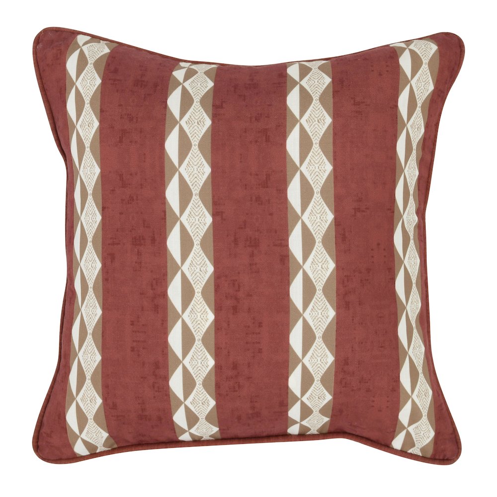 Indoor/Outdoor Delray Clay Red 18x18