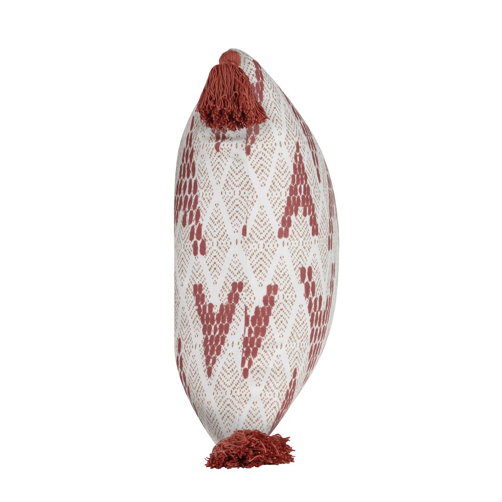 Indoor/Outdoor Sanibel Natural/Clay Red 20x20