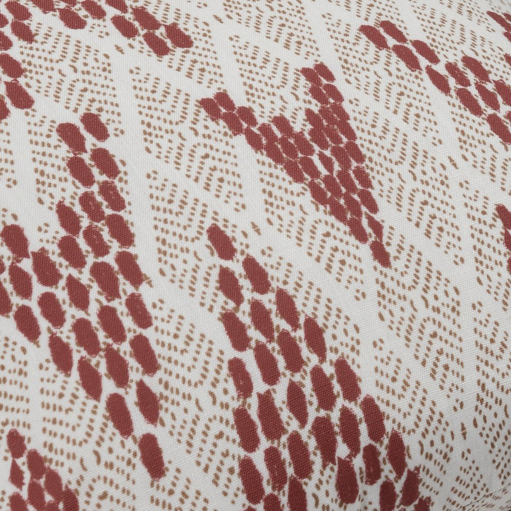 Indoor/Outdoor Sanibel Natural/Clay Red 20x20