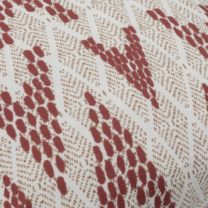 Indoor/Outdoor Sanibel Natural/Clay Red 20x20