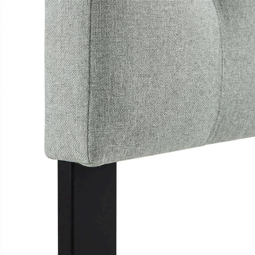 Upholstered Fabric Full Headboard with Padded Design and Elegant Finish