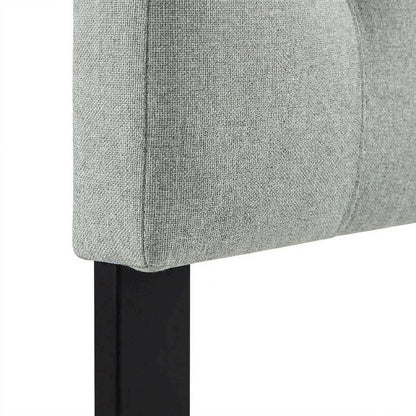 Upholstered Fabric Full Headboard with Padded Design and Elegant Finish