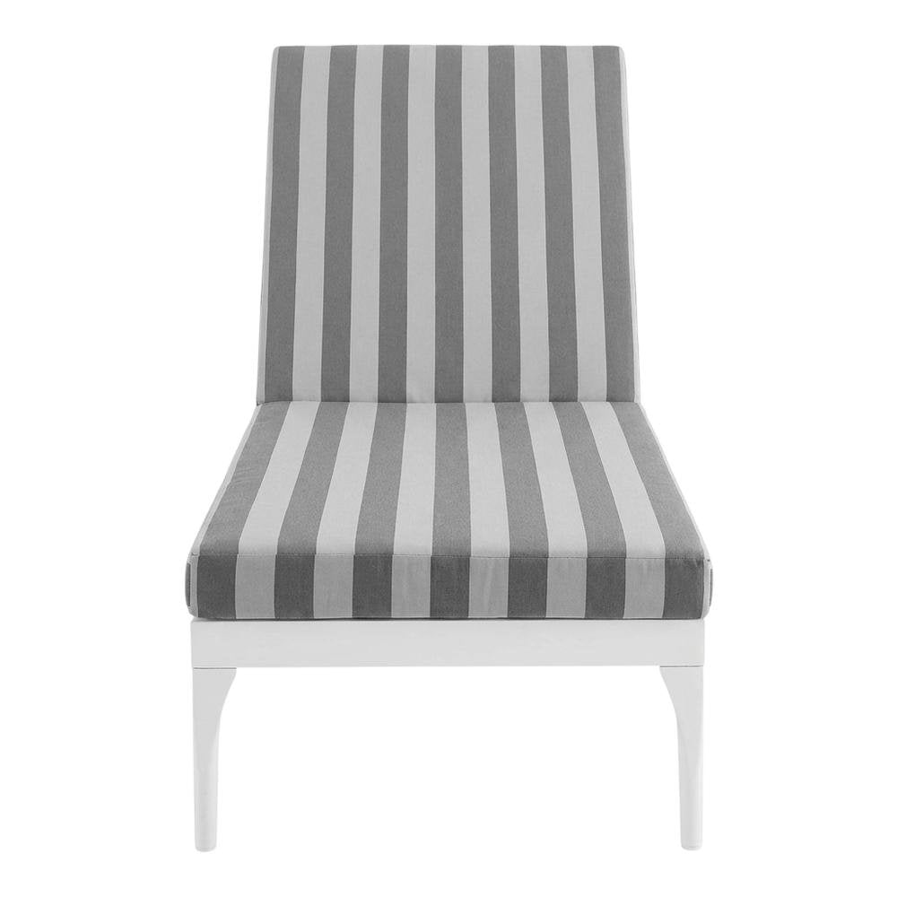 Outdoor Patio Chaise Lounge Chair In Weather-Resistant Finish, Relaxing Comfort